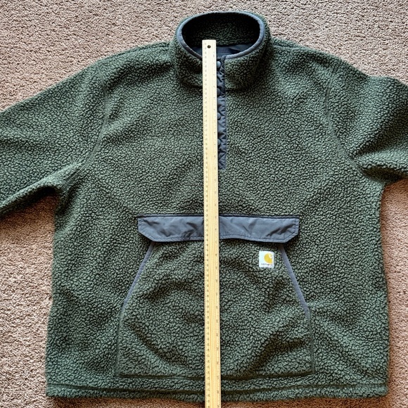 Carhartt Green Fleece Pullover Sweater - Picture 3 of 5